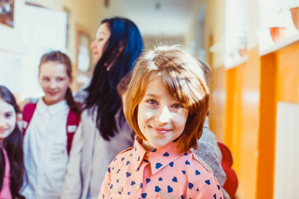 Hübsches Mädchen will in Zukunft Model sein — Stockfoto