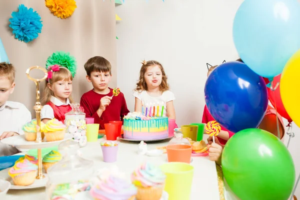 Desejo em aniversário — Fotografia de Stock