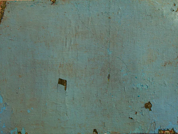 Old texture turquoise blue shabby wall as background — Stock Photo, Image