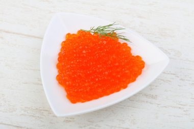 Lezzetli kırmızı havyar