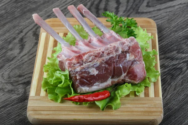 Lamb Frenched Rack — Stock Photo, Image