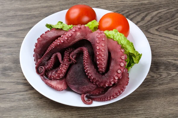 Delicious Boiled octopus — Stock Photo, Image