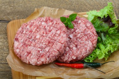 Ham burger pirzola