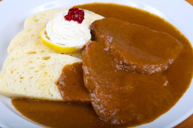 Soslu lezzetli sığır eti