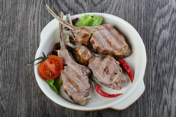 Agnello francese Rack — Foto Stock