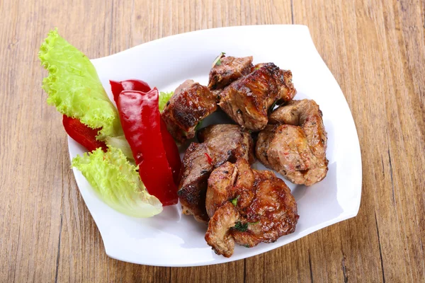 Juicy Pork sashlik — Stok Foto