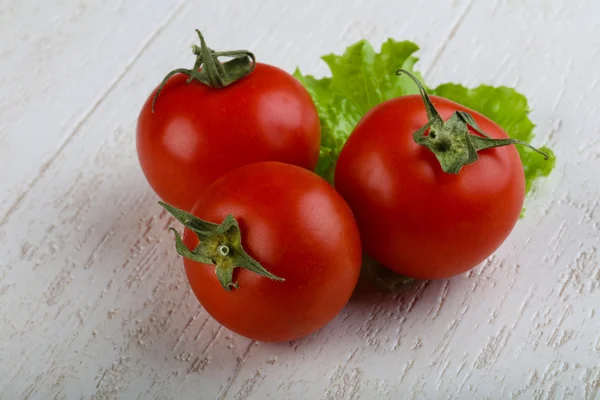 Rote helle Tomaten — Stockfoto