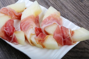 Prosciutto ile lezzetli kavun