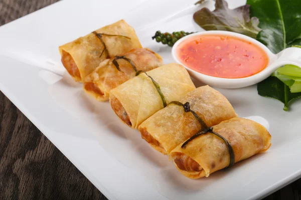 Asian spring roll — Stock Photo, Image