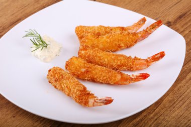 Çıtır karides tempura