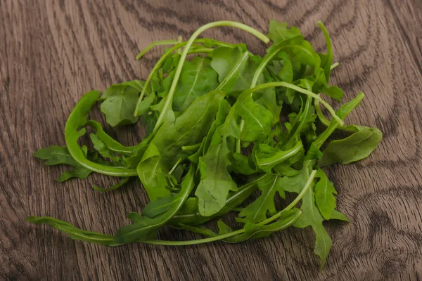 Rucola leaves heap — Stock Photo, Image