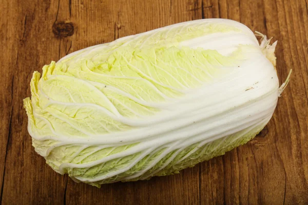 Fresh ripe Chinese cabbage — Stock Photo, Image