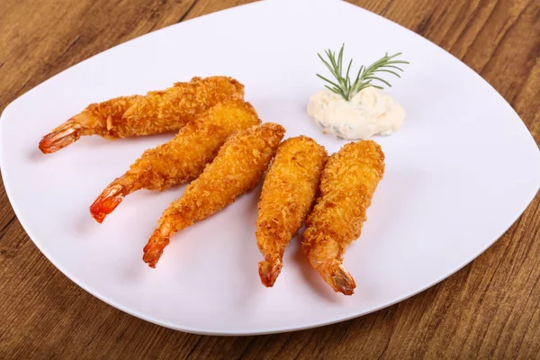 Tempura de langostino caliente — Foto de Stock