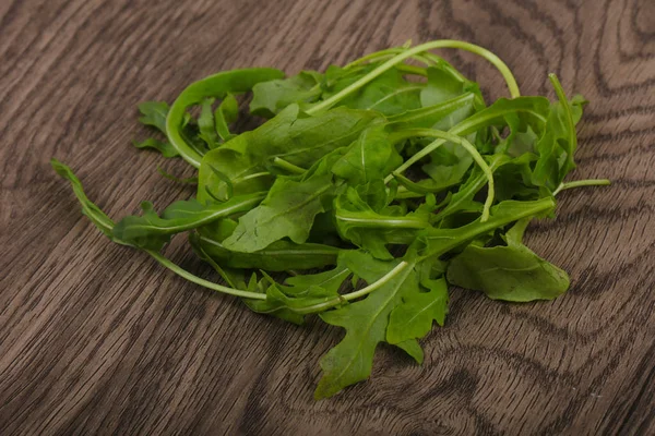 Rucola folhas amontoado — Fotografia de Stock