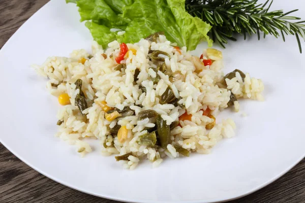 Effective Rice with vegetables — Stock Photo, Image