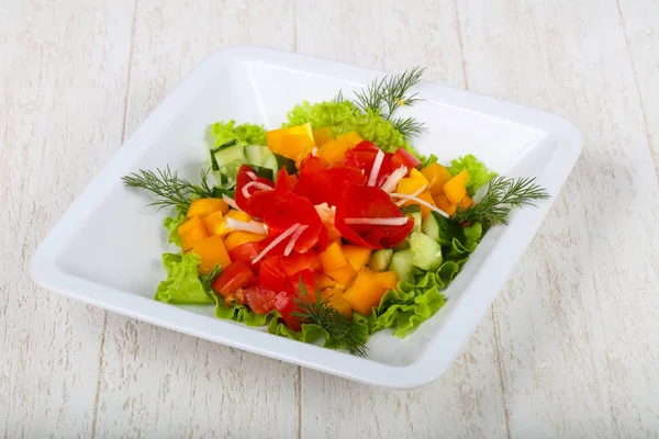 Salada de legumes eficaz — Fotografia de Stock
