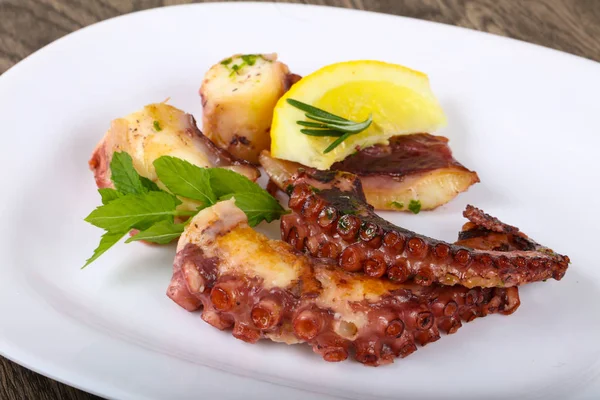 Delicious Grilled octopus — Stock Photo, Image