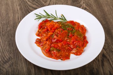 ızgara kırmızı dolmalık biber