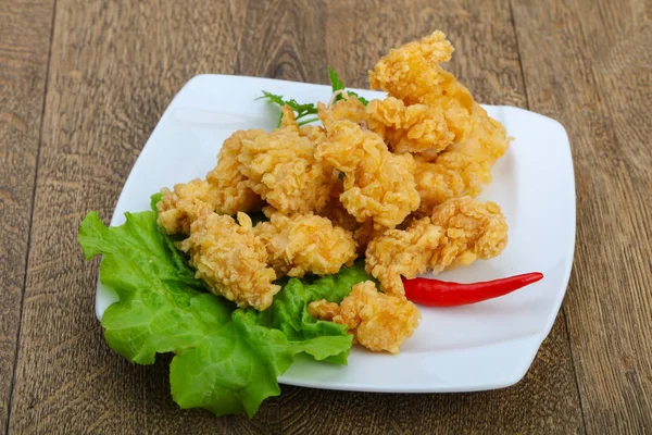 Crispy chicken nuggets — Stock Photo, Image