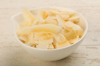 Tatlı Hindistan cevizi cips