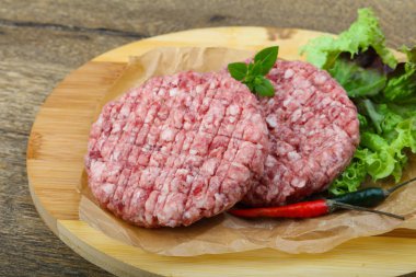 Ham burger pirzola