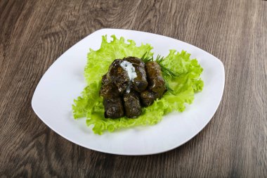 yaprak dolması et
