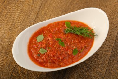 domates gazpacho çorbası