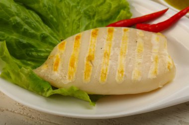 soslu ızgara kalamar