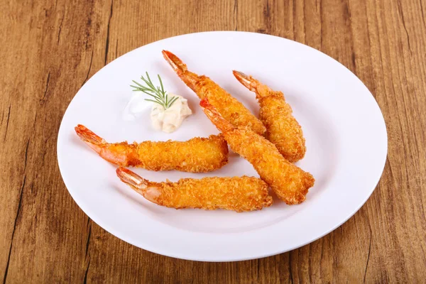 Tempura de crevettes chaudes — Photo