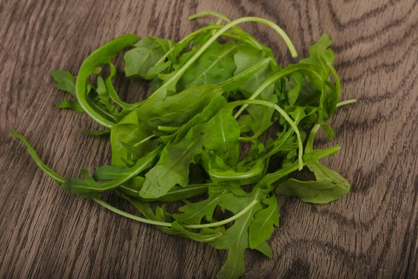 Rucola foglie mucchio — Foto Stock