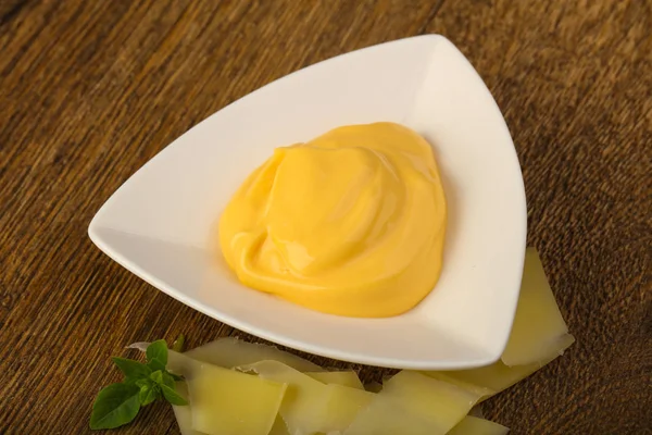 Delicious Cheese sauce — Stock Photo, Image