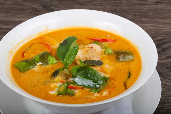 Pittige rode curry — Stockfoto