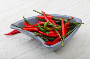 Sıcak biber yığın