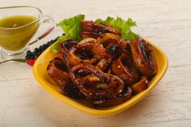 Kalamar teriyaki Yüzükler