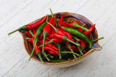 Sıcak biber yığın