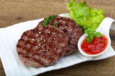 Izgara burger pirzola