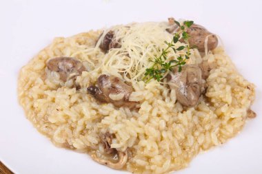Risotto wich tavuk Kalpler