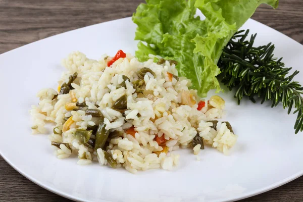 Dietary Rice with vegetables — Stock Photo, Image