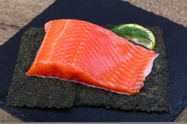 lezzetli somon fileto