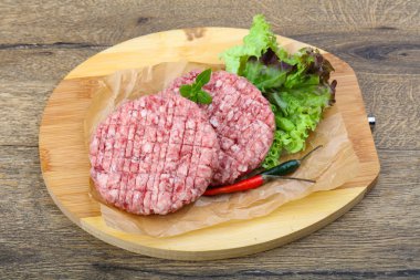 Ham burger pirzola