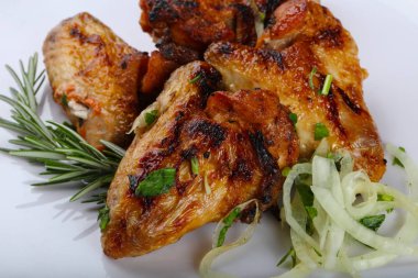 ızgara tavuk kanadı