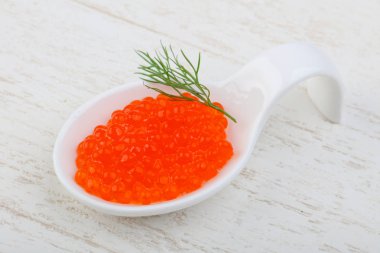 Lezzetli kırmızı havyar