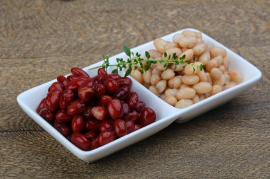 Beyaz ve kırmızı Barbunya