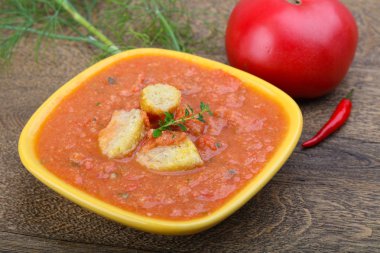 Gazpacho domates çorbası