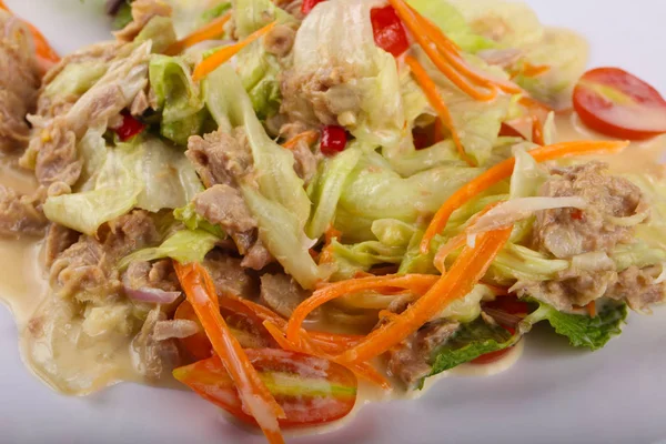 Heerlijke tonijnsalade — Stockfoto