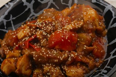 İstiridye soslu tavuk