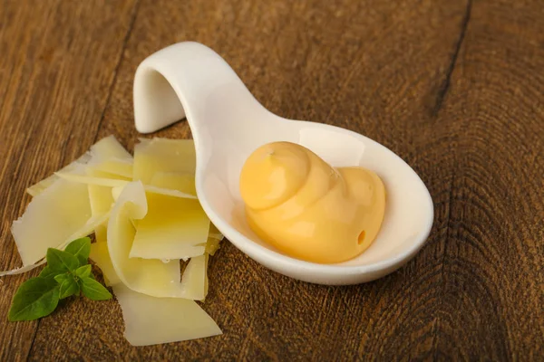 Gustosa salsa di formaggio — Foto Stock