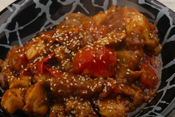 İstiridye soslu tavuk