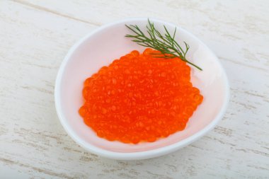 Lezzetli kırmızı havyar