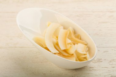 Tatlı Hindistan cevizi cips